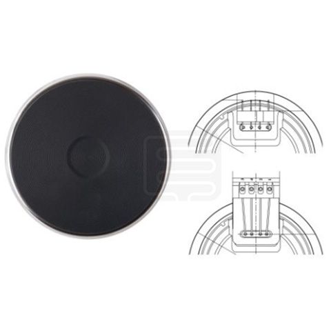 Electric Cast Iron Plate S7629 