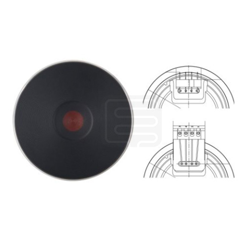 Electric Cast Iron Plate S7631 