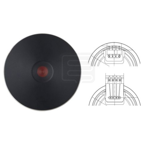 Electric Cast Iron Plate S7633 