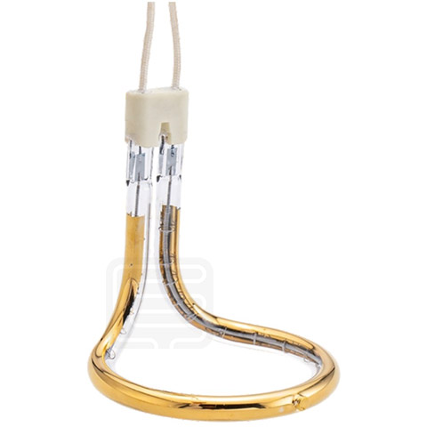 Ring Quartz Radiator Gold Plated