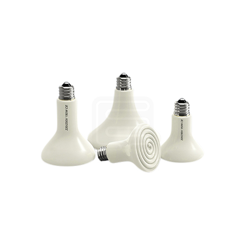 Resistances Lampe En Ceramique Infrarouges Blanc
